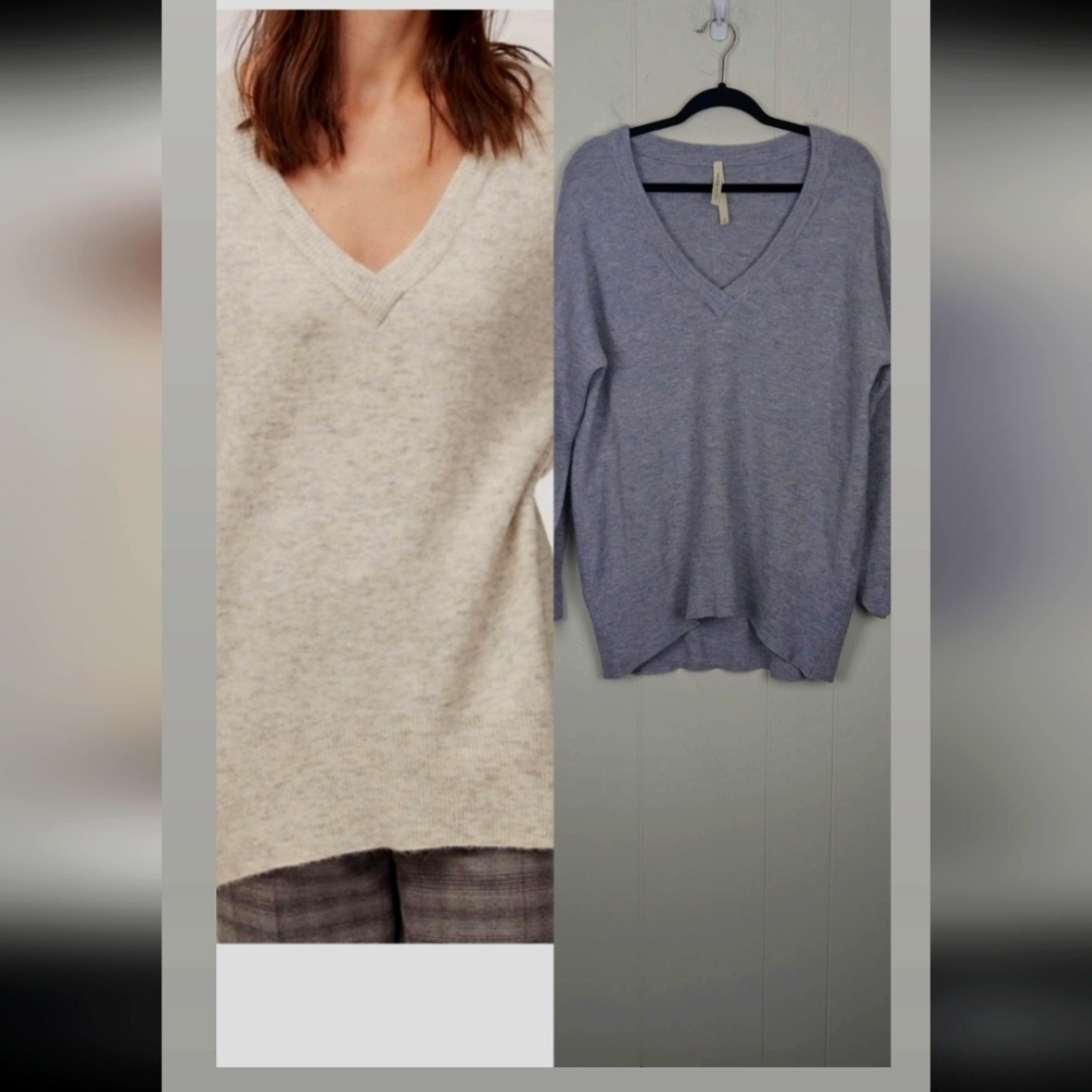 Aritzia Babaton Alyssa Sweater Pale Blue Size Small